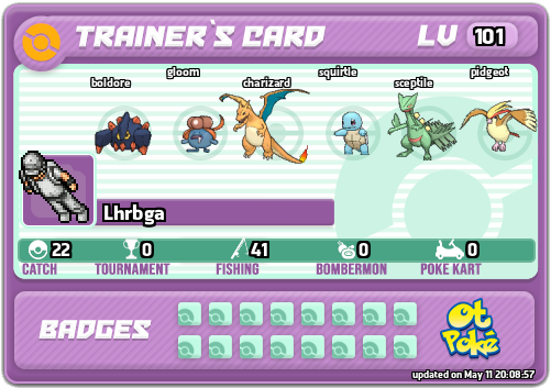 Lhrbga Card otPokemon.com