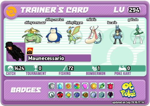 Maunecessario Card otPokemon.com