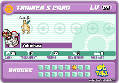 Yukinhasc Card otPokemon.com