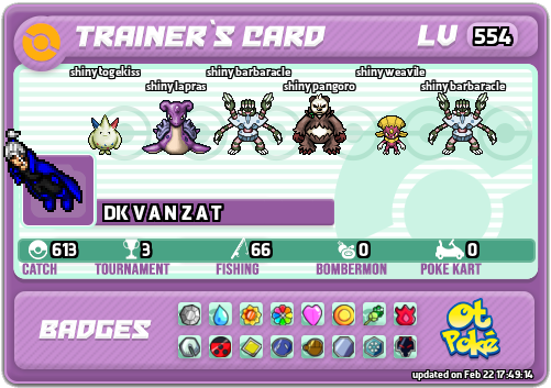 DK V A N Z A T Card otPokemon.com