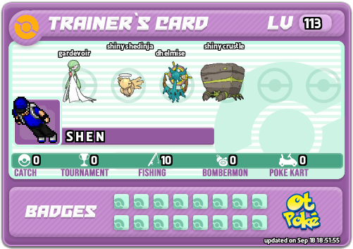 S H E N Card otPokemon.com