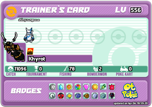 Khyrot Card otPokemon.com