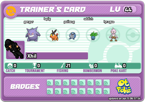 Xhil Card otPokemon.com