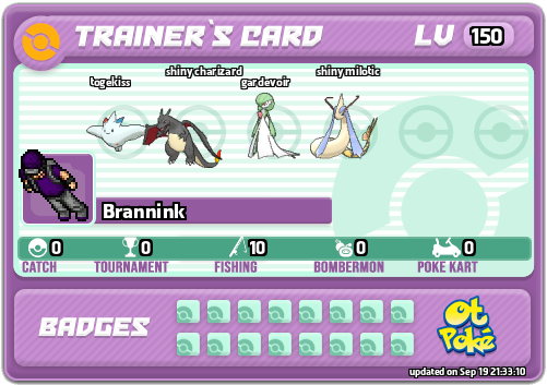 Brannink Card otPokemon.com