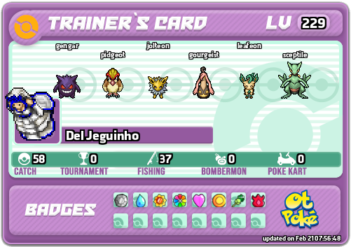 Del Jeguinho Card otPokemon.com