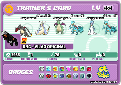 RNG - VILAO ORIGINAL Card otPokemon.com