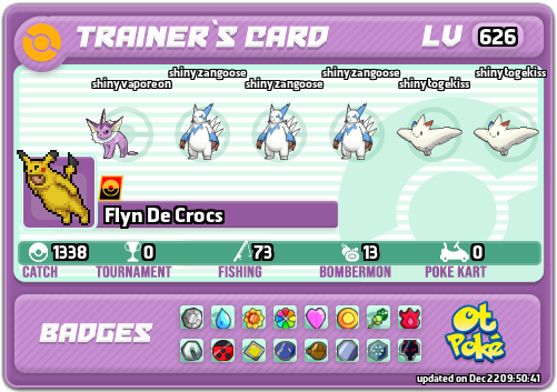 Flyn De Crocs Card otPokemon.com