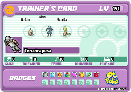 Terceirapesa Card otPokemon.com