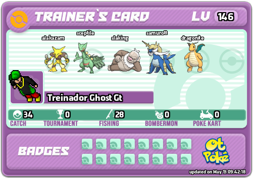 Treinador Ghost Gt Card otPokemon.com