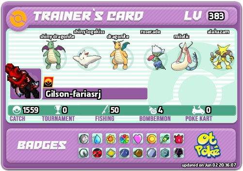 Gilson-fariasrj Card otPokemon.com