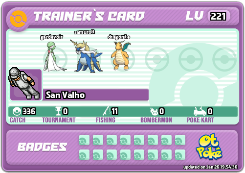 San Valho Card otPokemon.com