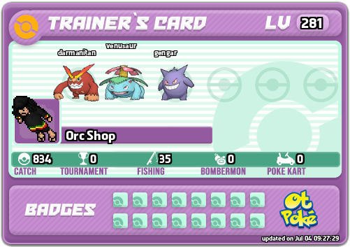 Orc Shop Card otPokemon.com