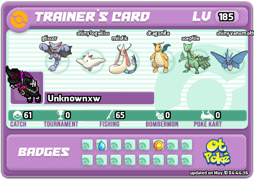Unknownxw Card otPokemon.com