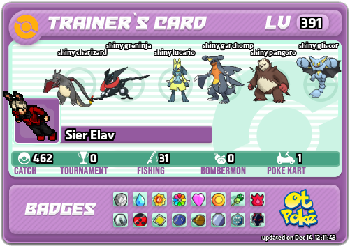 Sier Elav Card otPokemon.com