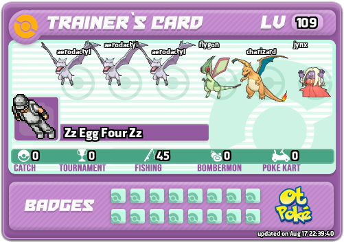 Zz Egg Four Zz Card otPokemon.com