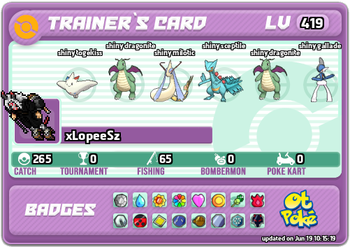 xLopeeSz Card otPokemon.com