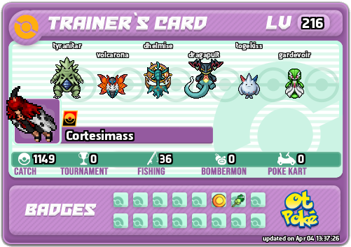 Cortesimass Card otPokemon.com