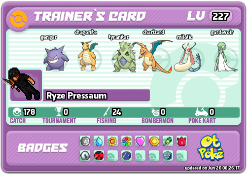 Ryze Pressaum Card otPokemon.com
