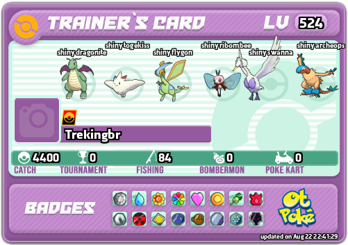 Trekingbr Card otPokemon.com