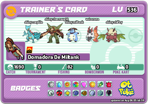 Domadora De Miltank Card otPokemon.com