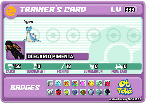 OLEGARIO PIMENTA Card otPokemon.com