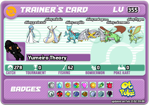 Yumeiro Theory Card otPokemon.com