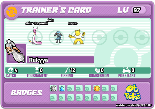 Rukyya Card otPokemon.com