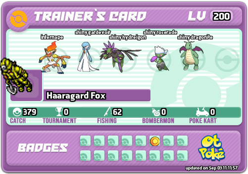 Haaragard Fox Card otPokemon.com
