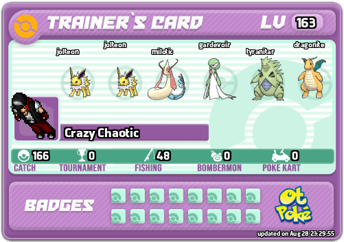 Crazy Chaotic Card otPokemon.com