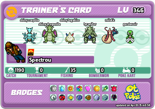 Spectrou Card otPokemon.com