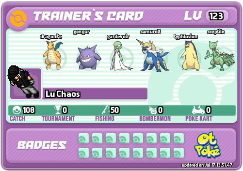 Lu Chaos Card otPokemon.com