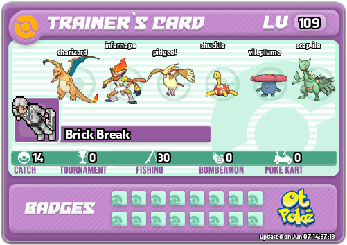 Brick Break Card otPokemon.com