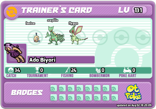 Ado Biyori Card otPokemon.com