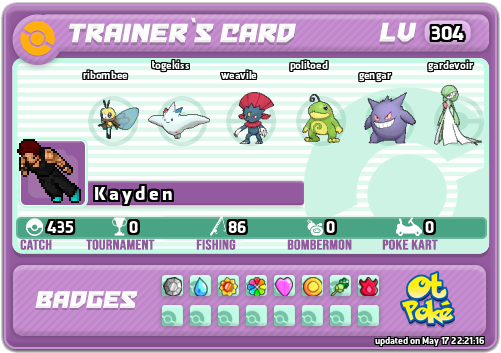 K a y d e n Card otPokemon.com