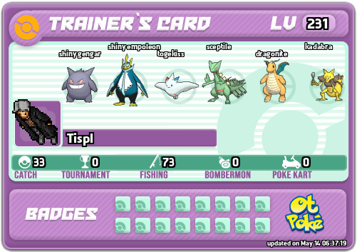 Tispl Card otPokemon.com