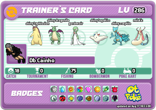Db Cainho Card otPokemon.com