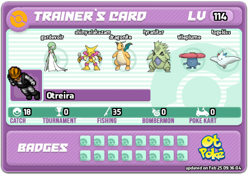 Otreira Card otPokemon.com