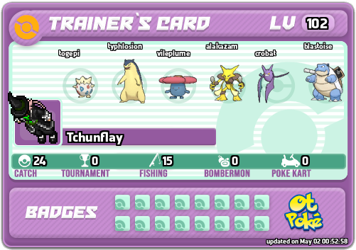 Tchunflay Card otPokemon.com