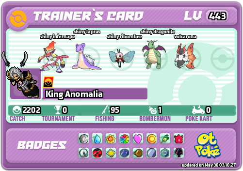 King Anomalia Card otPokemon.com