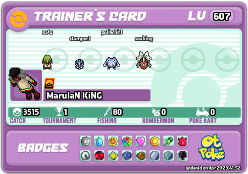 MarulaN KiNG Card otPokemon.com