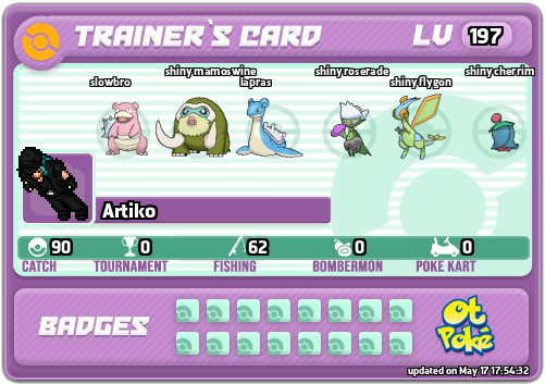 Artiko Card otPokemon.com