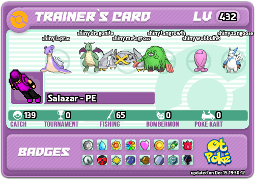 Salazar - PE Card otPokemon.com