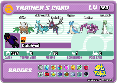 Gutoh-xd Card otPokemon.com