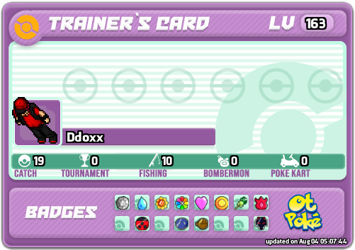 Ddoxx Card otPokemon.com
