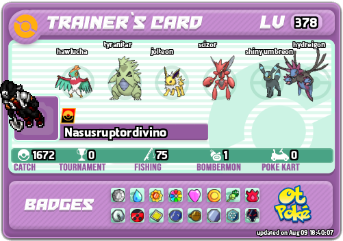 Nasusruptordivino Card otPokemon.com