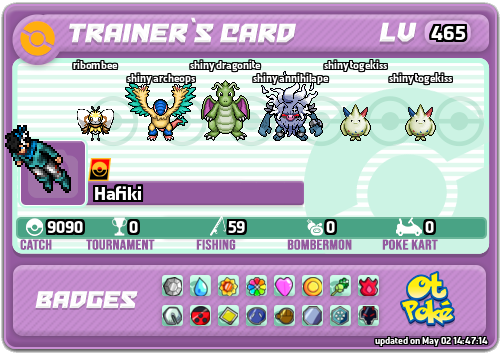 Hafiki Card otPokemon.com