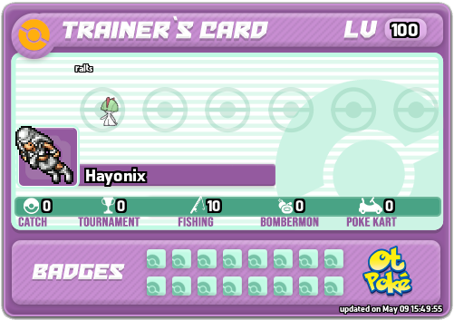 Hayonix Card otPokemon.com