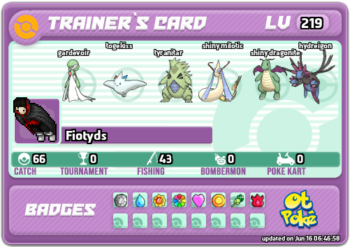 Fiotyds Card otPokemon.com