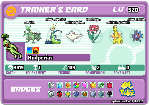 Hudperias Card otPokemon.com