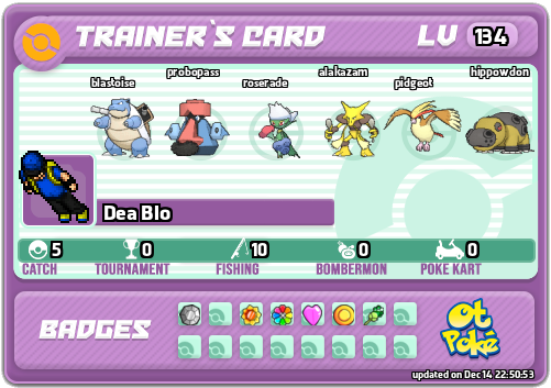 Dea Blo Card otPokemon.com